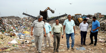 New Chief Engineer takes swift action: Fast-track waste clearance ordered at Daddumajra on 1st day of joining