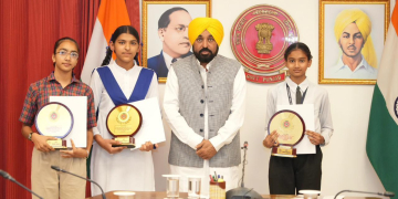 Daughters lead Punjab’s ‘Shikhya Kranti’, secure 19 of top-20 ranks in PSEB’ Class 8 results: CM Bhagwant Singh Mann