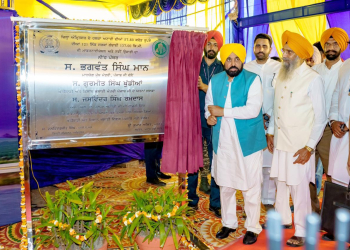 All major roads in Attari constituency of Amritsar to be transformed, CM Bhagwant Singh Mann lays foundation stone