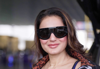 Ameesha Patel reaches India after 24 hours of ordeal in west Asia