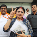Agnimitra Paul among six early BJP winners in Bengal as party leads in 192 seats