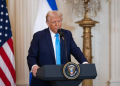 Trump touts economy, Iran strikes