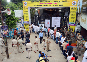 Bengal polls 2026: BJP running ahead of Trinamool after two hours of counting