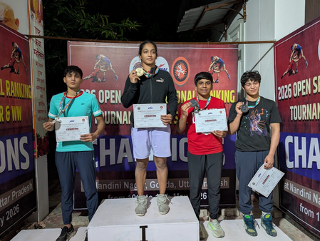 WFI announces women’s final standings as Sr. Open Ranking Tournament ends