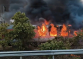 Massive fire on Delhi-bound Rajdhani Express in Kota; all passengers rescued