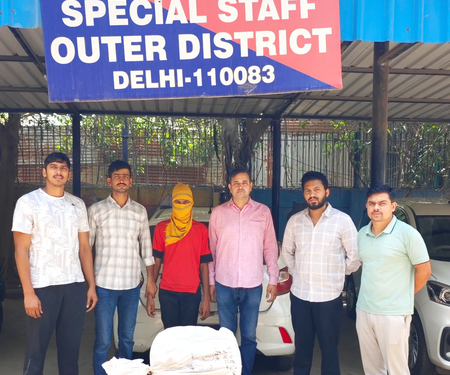 Delhi Police bust drug supply network, seize 8.120 kg ganja; one arrested