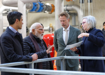 PM Modi visits Afsluitdijk Dam, praises Netherlands for ‘pioneering work’ in water management