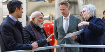 PM Modi visits Afsluitdijk Dam, praises Netherlands for ‘pioneering work’ in water management
