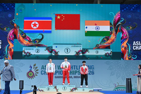 Asian Weightlifting Championships 2026: India finishes third in women’s, fifth in men’s team rankings