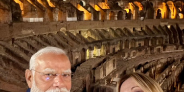 ‘Welcome to Rome, my friend!’: Giorgia Meloni welcomes PM Modi to Italy