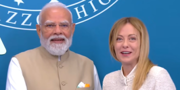 ‘Parishram hi safalta ki kunji hai’: Italian PM Meloni speaks in Hindi, spotlights strong ties with India