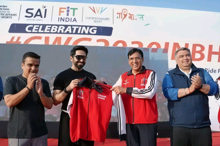 Fit India Sundays on cycle