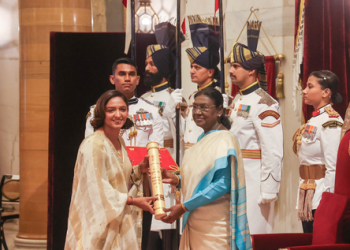 Harmanpreet Kaur conferred Padma Shri by Prez Murmu
