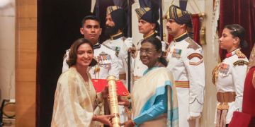 Harmanpreet Kaur conferred Padma Shri by Prez Murmu