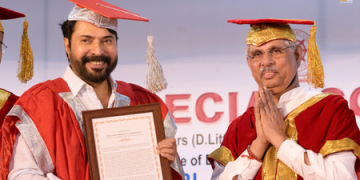 Mahatma Gandhi University honours Mammootty with Honorary D Litt for contribution to cinema