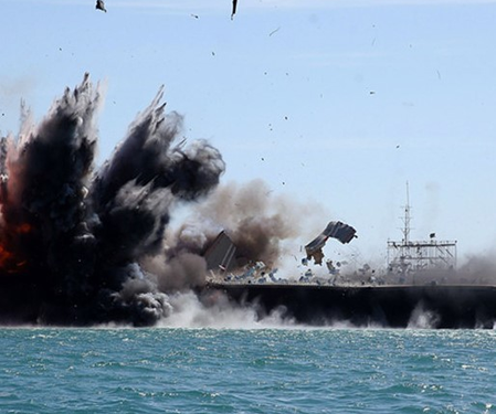 US forces strike Iranian missile launch sites, mine-laying boats