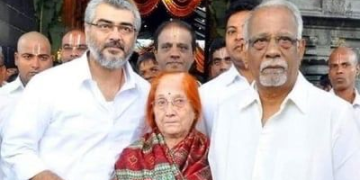 Tamil superstar Ajith’s mother Mohini passes away; CM Vijay conveys condolences