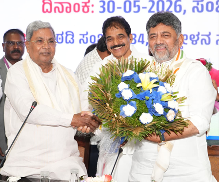 DK Shivakumar elected CLP leader, to take oath as Karnataka CM on June 3