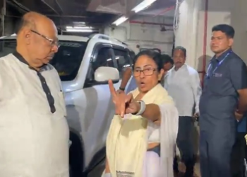 BJP leader shares video of Mamata Banerjee threatening private hospital CEO to get her nephew admitted