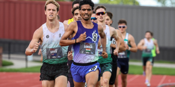 Music City Track Carnival: Gulveer clocks sub 3:38 to finish second in 1500m a day after winning 1 mile race