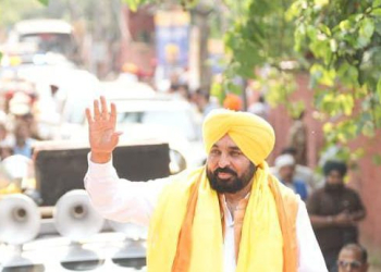 CM Bhagwant Singh Mann leads ‘Shukrana Yatra’ in Majha region on 2nd day, says those committing beadbi will no longer escape punishment