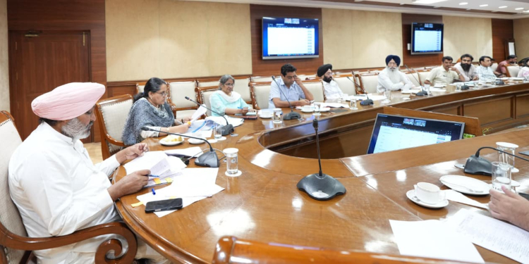 Finance Minister Harpal Singh Cheema directs DCs to complete development works Under Rangla Punjab Vikas Scheme