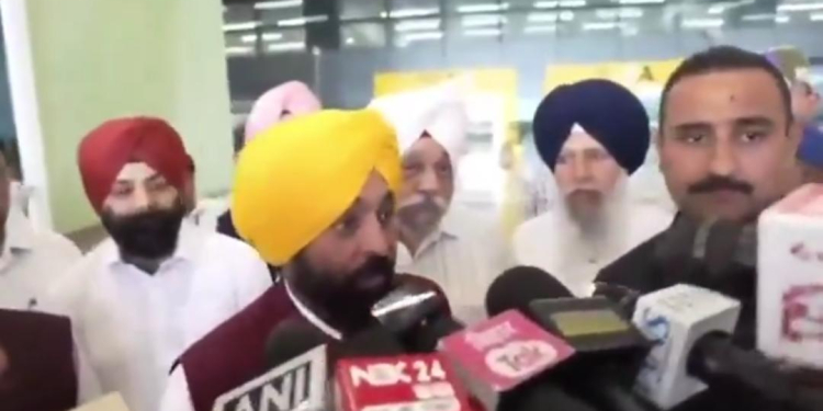 Modi Govt Has Imposed Undeclared Lockdown on Country Through Restrictions & Inflation: CM Bhagwant Singh Mann