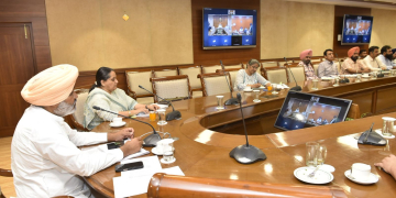 FINANCE MINISTER HARPAL SINGH CHEEMA REVIEWS STATUS OF ONGOING PROJECTS UNDER RANGLA PUNJAB VIKAS SCHEME