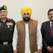 CM Bhagwant Singh Mann, Western Command Army Commander discuss border security, disaster response & operational preparedness