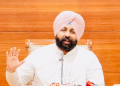Punjab surpasses Kerala in school education, emerges as India’s top-performing state in NITI Aayog report: Harjot Singh Bains
