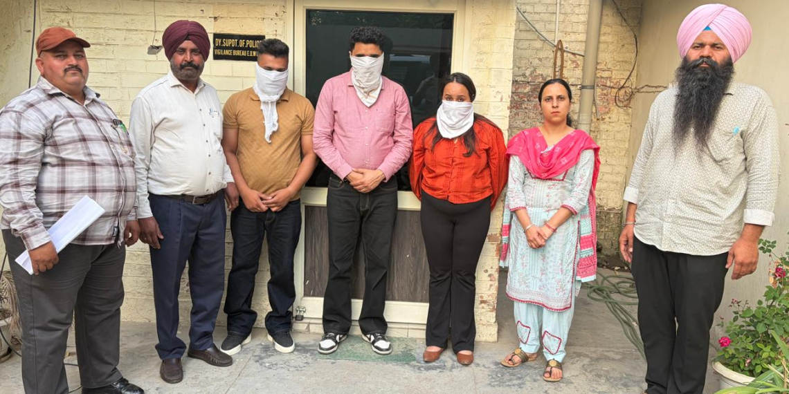 Vigilance Bureau nabs two SDO & Clerk red handed accepting bribe of Rs 10,000/-