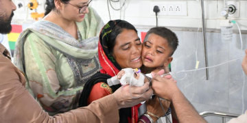 Child fell into borewell rescued safely after nearly nine hours