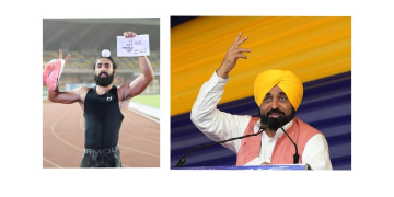 ‘Entire Punjab takes pride’: Punjab CM Mann hails Gurindervir Singh after historic 10.09s NR run