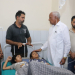 BARINDER KUMAR GOYAL VISITS HOSPITAL, REVIEWS TREATMENT OF PERSONS TAKEN ILL AFTER CONSUMING FOOD AT WEDDING FUNCTION