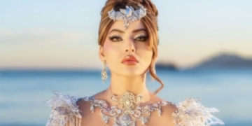 Urvashi Rautela adds bling to Cannes look with ‘diamond nails’