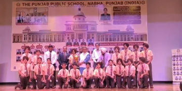 Governor Felicitates Outstanding Students of ‘The Punjab Public School, Nabha’