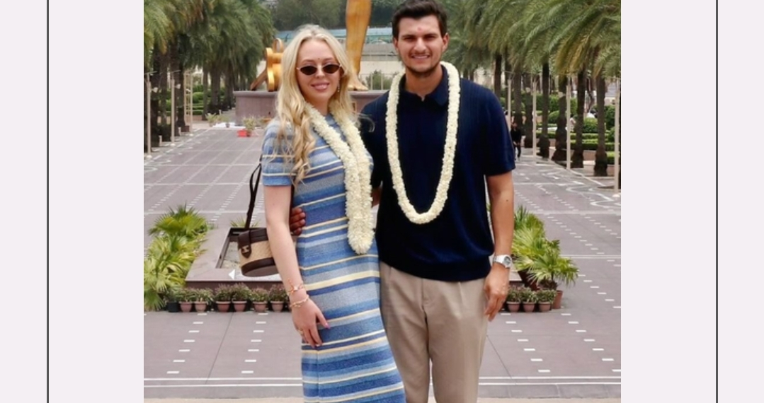 US Prez Trump’s daughter Tiffany arrives in Agra with husband during private visit to India