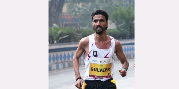 Gulveer Singh becomes first Indian to clock a sub-four-minute mile