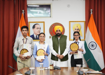 Chief Secretary K.A.P. Sinha launches state of the art vending machine dispensing Milkfed products