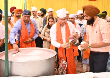 PUNJAB POLICE ORGANIZES ‘CHHABEEL’ TO MARK MARTYRDOM DAY OF GURU ARJAN DEV
