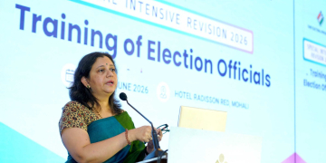 CEO Punjab Mrs. Anindita Mitra conducts training for officers deployed for the conduct of SIR
