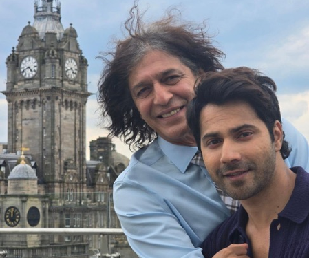 Chunky Panday shares fun moments with Varun Dhawan and Mrunal Thakur on sets of ‘Hai Jawani Toh Ishq Hona Hai’