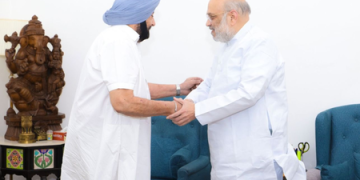 Amid reports of displeasure, former Punjab CM Amarinder Singh calls on HM Amit Shah