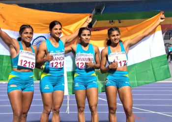 Indian women’s 4x100m relay team clinches gold, sets meet record at New Taipei City Athletics Open