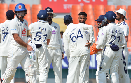 One-off Test: Batters, Suthar shine as Afghanistan trail India by 451 runs at stumps