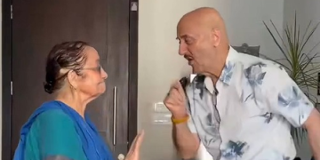 Anupam Kher shares adorable dance moment with mother Dulari