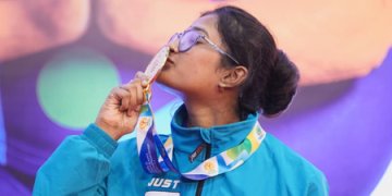 Mason’s daughter Bengal’s Ritu Mondal boots Olympic dreams with double gold at Yogasana Worlds