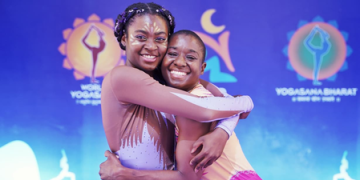 USA’s mother-daughter duo Kemi and Kimani Blake reveal India bond after winning World Yogasana medals
