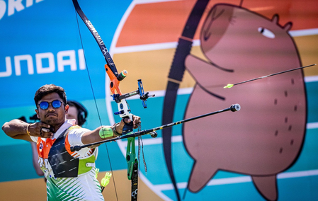 Andhra CM, Governor congratulate Dhiraj on Archery World Cup double gold