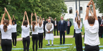 ‘Delightful to see youth embrace Yoga’: PM Modi after Slovak schoolchildren’s presentation